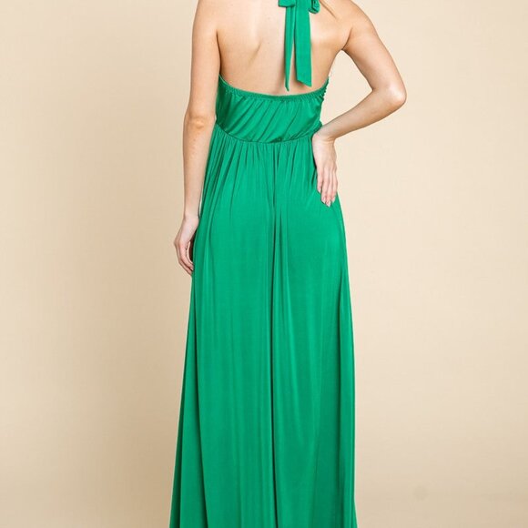 Emerald Collection - Solid Venezia Maxi Dress - NWT - Size Small - Picture 3 of 4